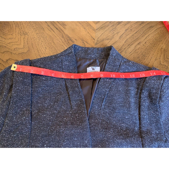 Worthington Women's Deep Chocolate Long Sleeve Jacket Size XL - Picture 14 of 15